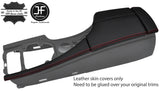 RED STITCH CENTER TRIM+ARMREST LEATHER COVER FOR BMW 5 SERIES E60 E61 03-11