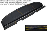 YELLOW STITCH FITS FORD CORTINA GL DASHBOARD TRIM & REAR PARCEL SHELF SKIN COVER