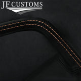 BEIGE STITCH LEATHER SPEEDO SURROUND SKIN COVER FITS RANGE ROVER P38 94-02