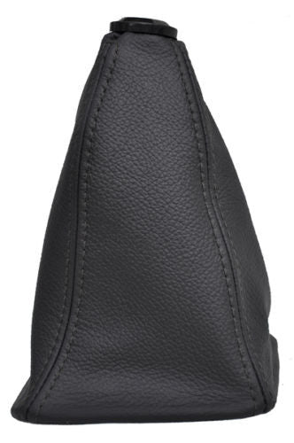 FITS HUMBER SCEPTRE 2 LEATHER GEAR GAITER  BLACK STITCH CUSTOM NEW MADE IN UK