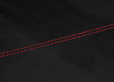 RED STITCH TOP DASH DASHBOARD LUXE SUEDE COVER FITS FORD MUSTANG 2005-2009