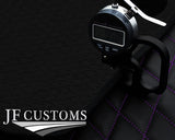 PURPLE DIAMOND VINYL 2X TAILORED FLOOR CARPETS FOR SMART ROADSTER 03-07 JF1