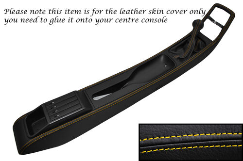 YELLOW STITCH CENTRE CONSOLE TUNNEL COVER+GAITER FITS PORSCHE 911 964 & 993