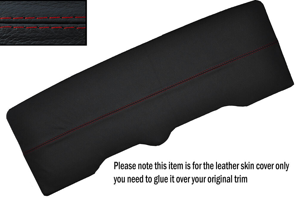 RED STITCHING SUNROOF PANEL LEATHER SKIN COVER FITS PORSCHE 928 S2 S4 CUSTOM NEW