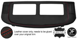 RED STITCH REAR PARCEL SHELF REAL LEATHER COVER FOR MERCEDES S CLASS SEC W126