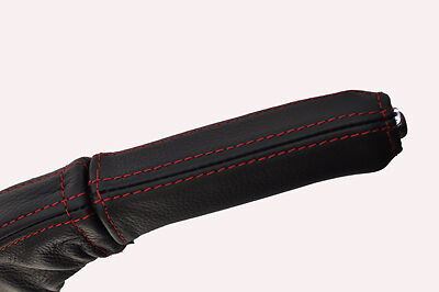 red stitch FITS HONDA PRELUDE 92-96 4th GEN LEATHER HANDBRAKE HANDLE COVER ONLY