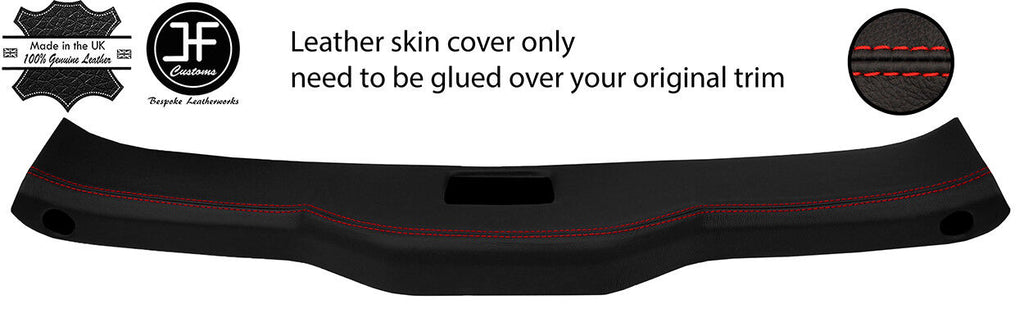 RED STITCH FRONT TOP ROOF PANEL LEATHER COVER FITS HONDA CRX DEL SOL 92-97