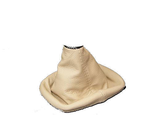 FITS VW GOLF Mk6 MK 6 JETTA 08+ LEATHER GAITER beige CUSTOM NEW MADE IN UK