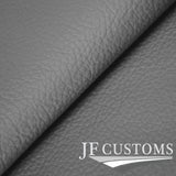 L GREY LEATHER COVERED MANUAL SHIFT SURROUND TRIM + FRAME FOR FORD MUSTANG 87-93