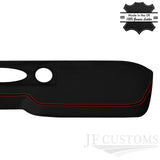 RED STITCHING LEATHER TOP DASH DASHBOARD COVER FITS FORD MUSTANG 1964-1965