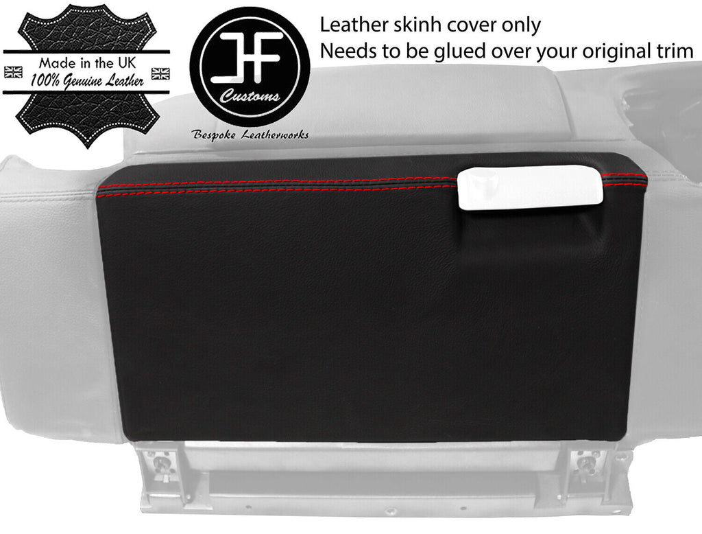 RED STITCH GLOVE BOX LID LEATHER COVER FITS PORSCHE 986 BOXSTER 03-04 CUSTOM NEW