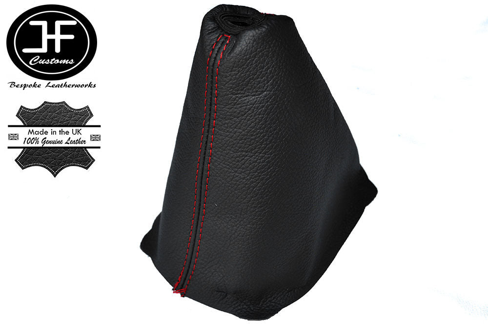RED STITCHING LEATHER SUV GEARSTICK GAITER FITS PEUGEOT 3008 5008 08-15
