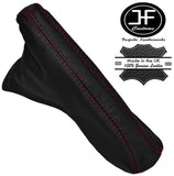 RED STITCHING LEATHER HANDBRAKE GAITER FITS TOYOTA MR2 1989-2000 CUSTOM NEW