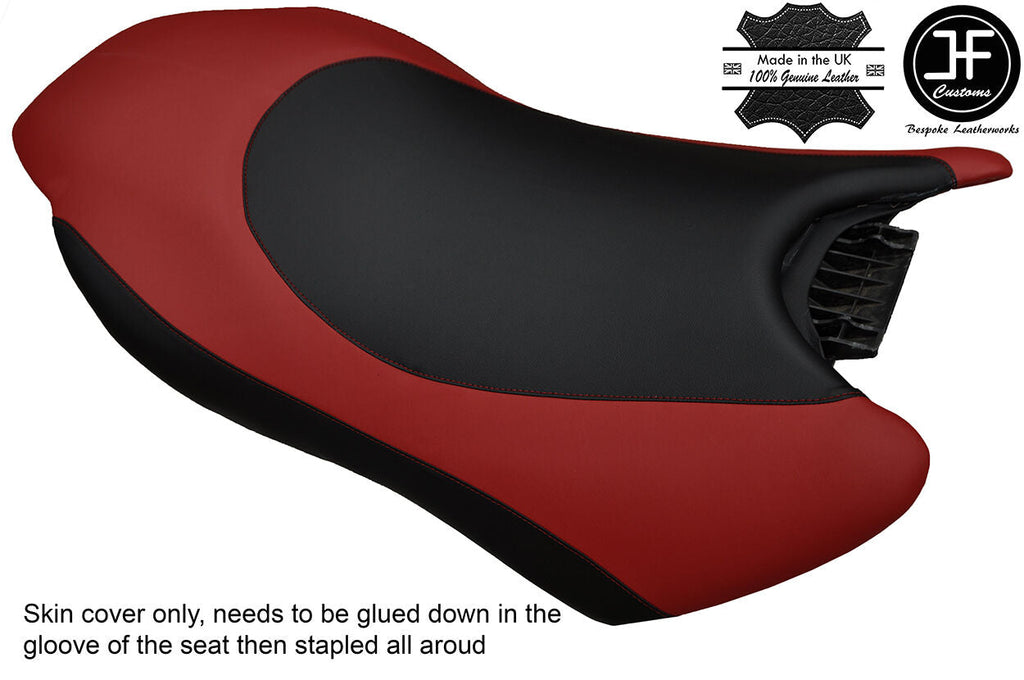 STYLE 2 BLACK D RED VINYL CUSTOM FOR YAMAHA 03-08 GP 1300 800 R 03-04 SEAT COVER