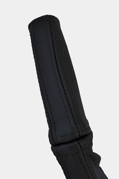 black stitching FITS MERCEDES B CLASS W245 05-11 HANDBRAKE HANDLE COVER ONLY
