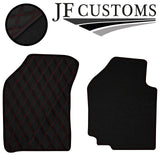 D RED DIAMOND VINYL 4XTAILORED FLOOR CARPET FOR SUZUKI SWIFT AUTO 05-10 JF1