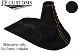 BEIGE STITCH SUEDE GEAR GAITER FITS PORSCHE BOXSTER CARRERA 911 996 986 97-04