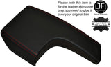 RED STITCHING ARMREST LID LEATHER  SKIN COVER FITS BUICK REGAL 2011-2014