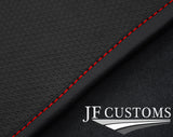 RED DIAMOND STITCH VINYL 4X TAILORED FLOOR MAT CARPETS FOR MITSUBISHI EVO 4 5 6