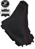 RED STITCH AUTO AUTOMATIC LEATHER GEAR GAITER FITS CADILLAC CTS V 2004-2007