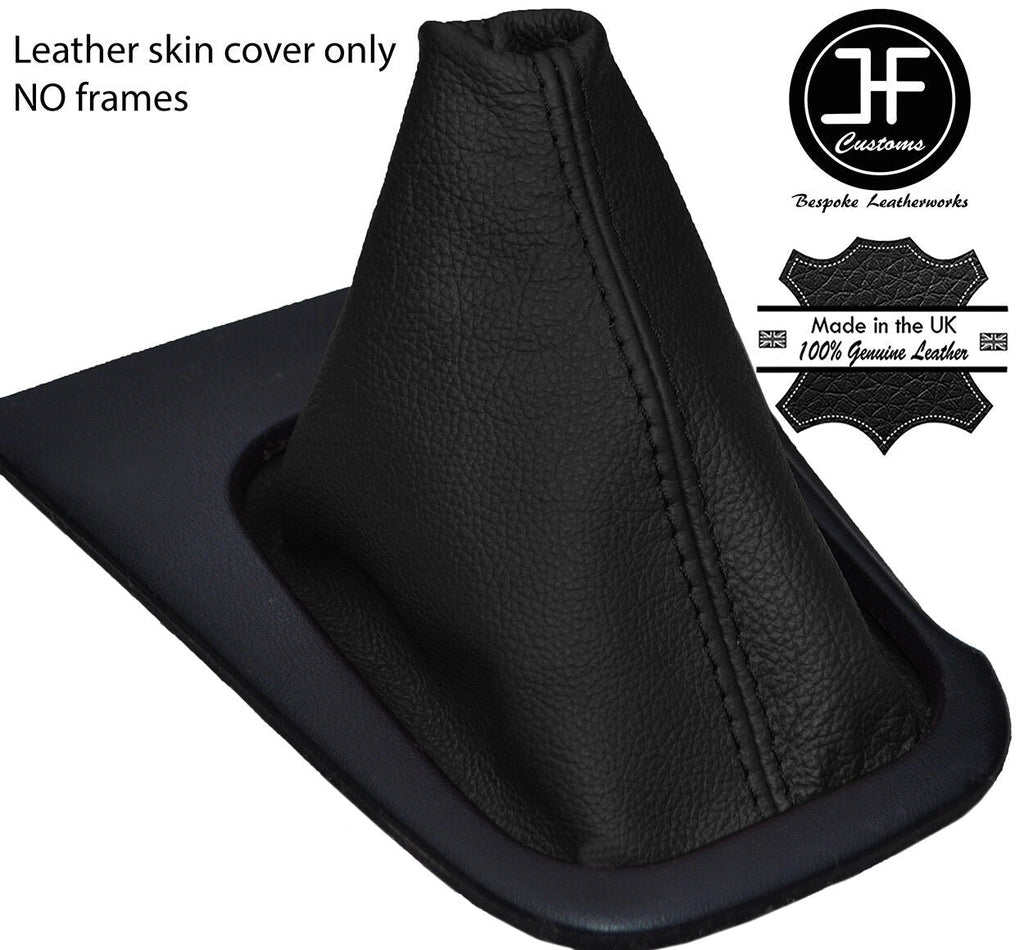 BLACK TOP GRAIN REAL LEATHER MANUAL GEAR GAITER FOR SILVA 240SX S14 1994-1998