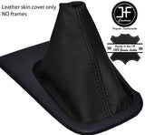 BLACK TOP GRAIN REAL LEATHER MANUAL GEAR GAITER FOR SILVA 240SX S14 1994-1998