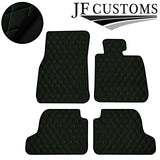 GREEN   DIAMOND STITCH VINYL 4X TAILORED FLOOR MAT CARPETS FOR BMW F22 F23 14-20