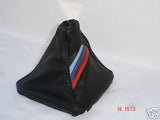 FITS BMW E39 BLACK LEATHER GEAR GAITER SHIFT BOOT COVER NEW CUSTOM NEW