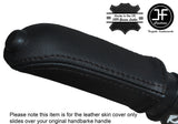 BLACK STITCHING HANDBRAKE HANDLE LEATHER COVER FITS FORD RANGER 2012-2016