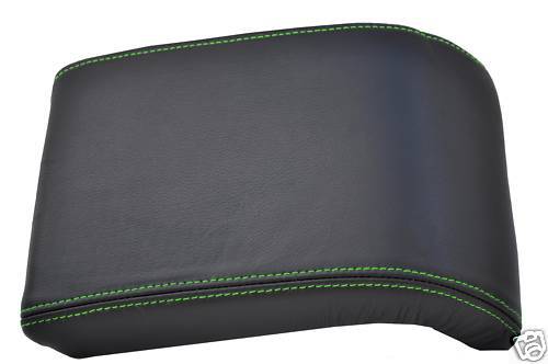 FITS OPEL VECTRA C LEATHER ARMREST COVER L GREEN ST 02-08 CUSTOM NEW MADE IN UK