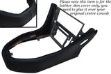 BLUE STITCH FITS TRIUMPH STAG MK1 MK2 CENTER CONSOLE LEATHER SKIN COVER ONLY