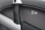 FITS BMW MINI COOPER S 2001-2003 2X DOOR HANDLE COVERS blue st CUSTOM NEW