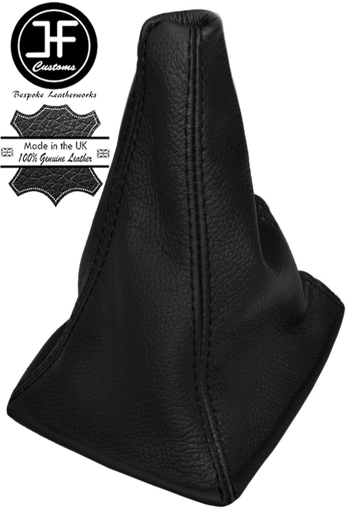 BLACK STITCH REAL LEATHER GEAR GAITER FOR TOYOTA JZX110 VEROSSA 2001-2004