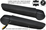 2X  grey stitch FITS VW T5 TRANSPORTER CARAVELLE CAMPER ARMREST COVERS