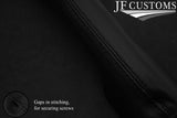 BLACK STITCH 3X DASH TRIM LEATHER SKIN COVERS FITS LAND ROVER DEFENDER 07-14