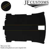 YELLOW STITCH SUEDE ROOF HEADLINER COVER FOR AUDI A3 8P 04-12 5 DOOR CUSTOM NEW
