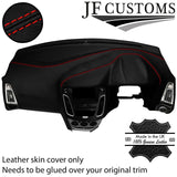 RED STITCH ITALIAN LEATHER DASH DASHBOARD COVER FOR FORD FOCUS MK3 11-18