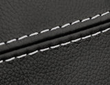 GREY STITCH 2X FRONT FULL DOOR CARD LTHR COVERS FITS PORSCHE 914 69-76 STYLE 2