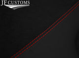RED STITCH LEATHER 2X REAR DOOR CARD COVERS FOR MAZDA RX7 FD3S 91-02 DESIGN 2