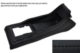 BLACK STITCHING CENTRE CONSOLE SKIN COVER FITS VW POLO MK2 2 II 86C 81-94