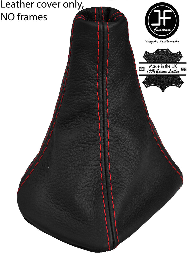 RED STITCHING LEATHER MANUAL GEAR GAITER FITS MERCEDES VIANO V639 2004-2009