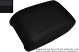 BLACK STITCHING LEATHER ARMREST SKIN COVER FITS MAZDA 6 2012-2015 CUSTOM NEW