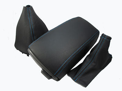 FITS VOLVO S70 V70 C70 850 GAITERS +ARMREST COVER L BLUE ST CUSTOM NEW