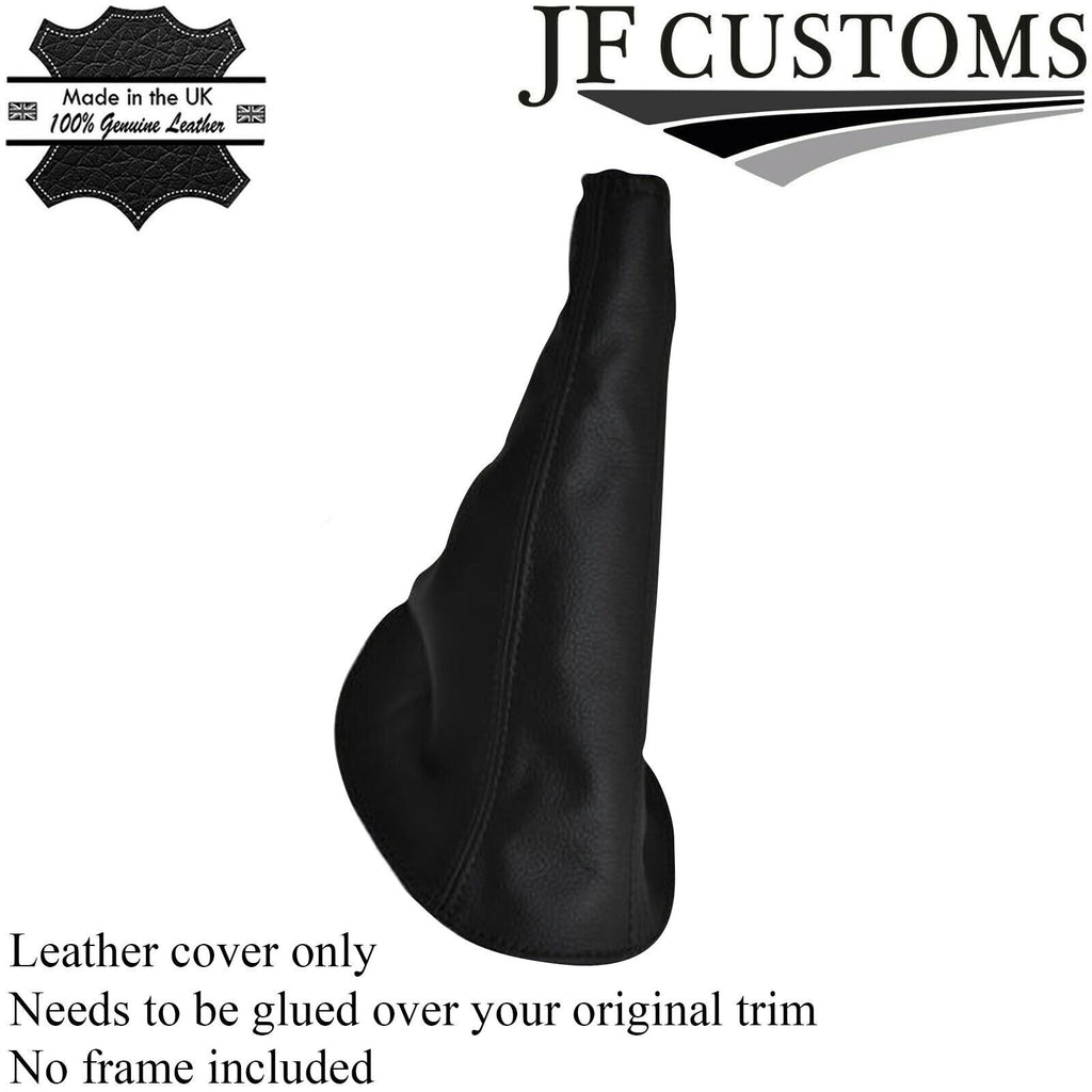 FITS FORD FIESTA MK2 MK3 HANDBRAKE GAITER LEATHER BLACK CUSTOM NEW MADE IN UK