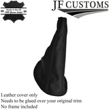 FITS FORD FIESTA MK2 MK3 HANDBRAKE GAITER LEATHER BLACK CUSTOM NEW MADE IN UK