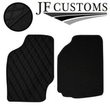 BLACK DIAMOND VINYL 4XTAILORED FLOOR CARPETS FOR MITSUBISHI CHALLENGER 96-08 JF1