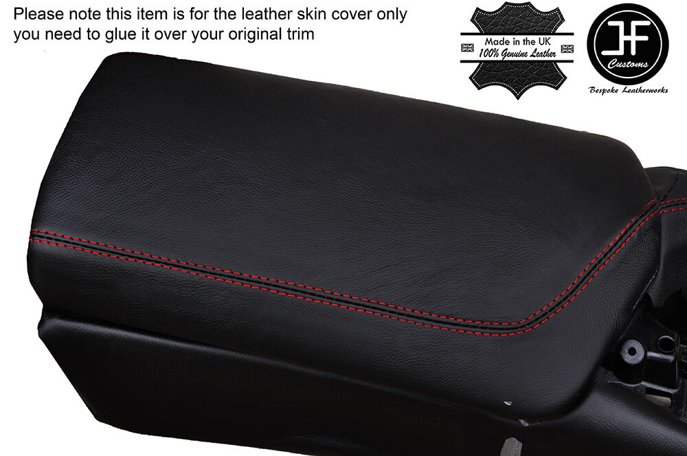 RED STITCHING LEATHER ARMREST COVER FITS BMW Z4 E89 2009-2016 CUSTOM NEW