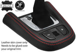 RED STITCH LEATHER AUTOMATIC GEAR SURROUND FOR VAUXHALL ZAFIRA C TOURER 12-17