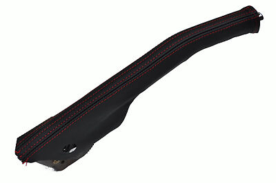 FITS MITSUBISHI STARION HANDBRAKE GAITER BOOT LEATHER red CUSTOM NEW MADE IN UK