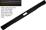 YELLOW STITCH FITS LAND ROVER DEFENDER 90 110 83-06 TOP DASH DASHBOARD COVER